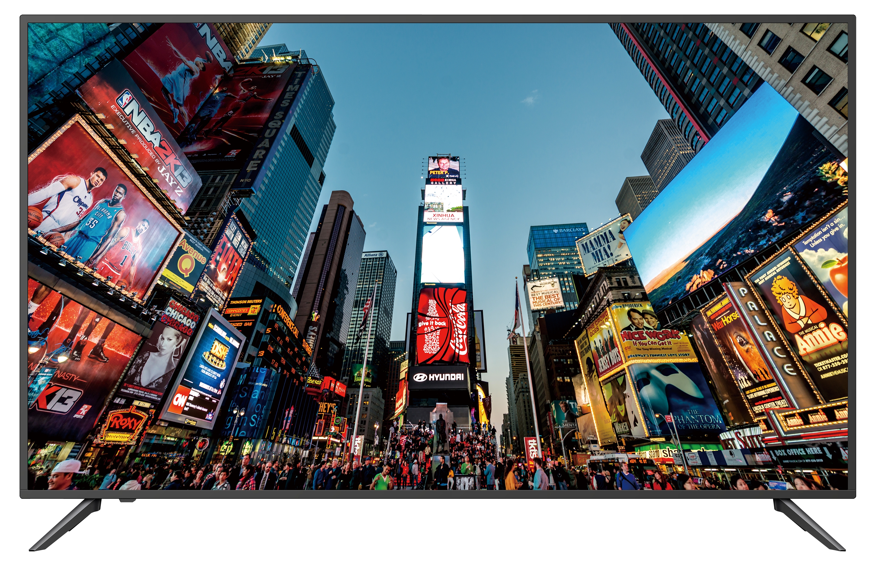 Rca 58 4k Edge Led Hd Tv Curtis International