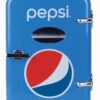 6 CAN MINI RETRO BEVERAGE FRIDGE
