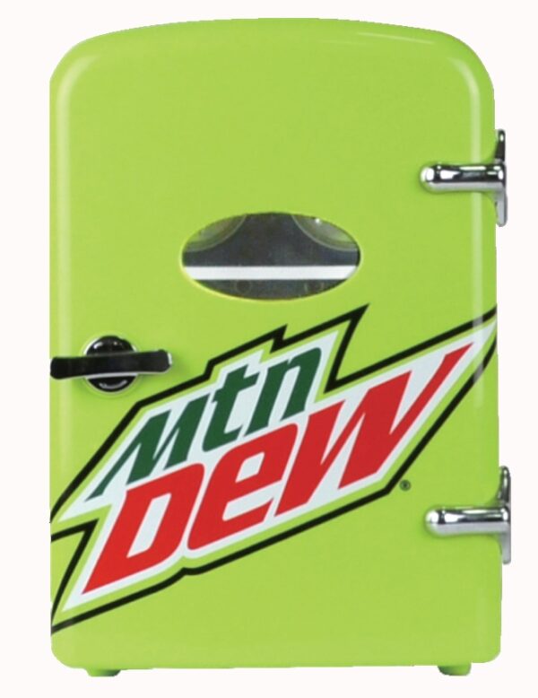 6 CAN MINI RETRO BEVERAGE FRIDGE