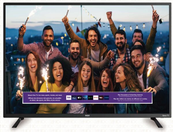 43" 1080P ROKU SMART TV
