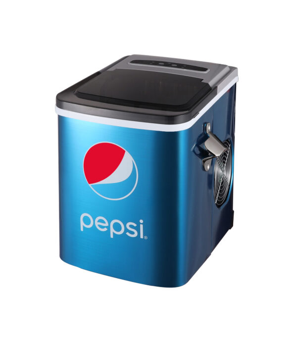 STAINLESS STEEL ICE MAKER-BUILT IN BOTTLE OPENER