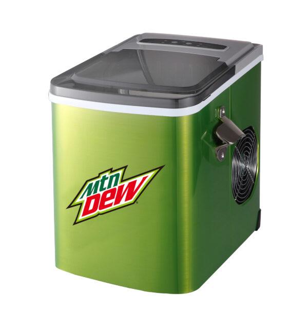 STAINLESS STEEL ICE MAKER-BUILT IN BOTTLE OPENER