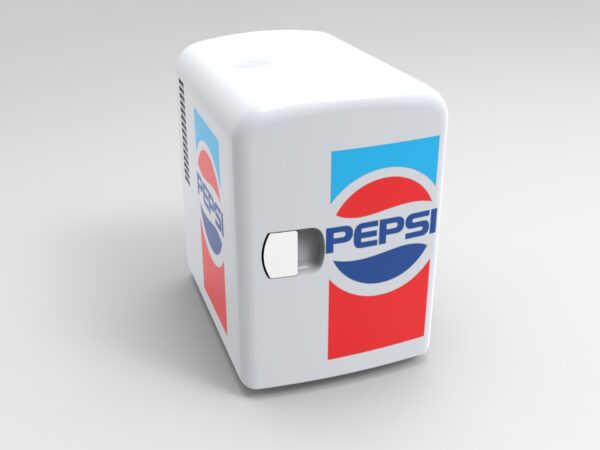 6 CAN MINI RETRO BEVERAGE FRIDGE
