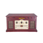 NOSTALGIA BLUETOOTH 6 IN 1 TURNTABLE RADIO