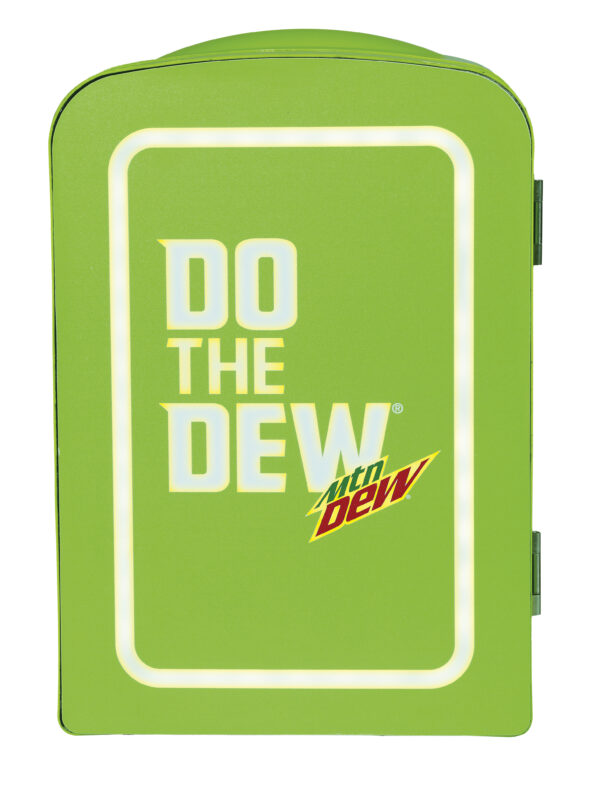 6 CAN LIGHT UP BEVERAGE FRIDGE