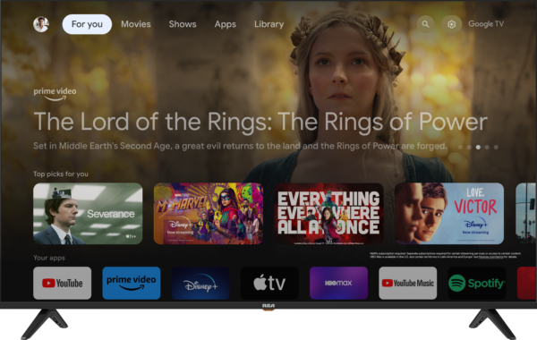 65" 4K UHD GOOGLE SMART TV
