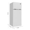 7.5 CU FT FRIDGE