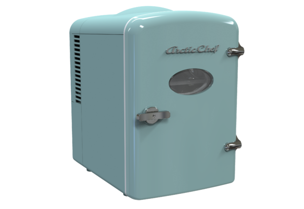 6 CAN/4L RETRO BEVERAGE FRIDGE