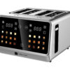 TOUCHSCREEN 4 SLICE TOASTER -STAINLESS STEEL