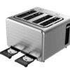 TOUCHSCREEN 4 SLICE TOASTER -STAINLESS STEEL